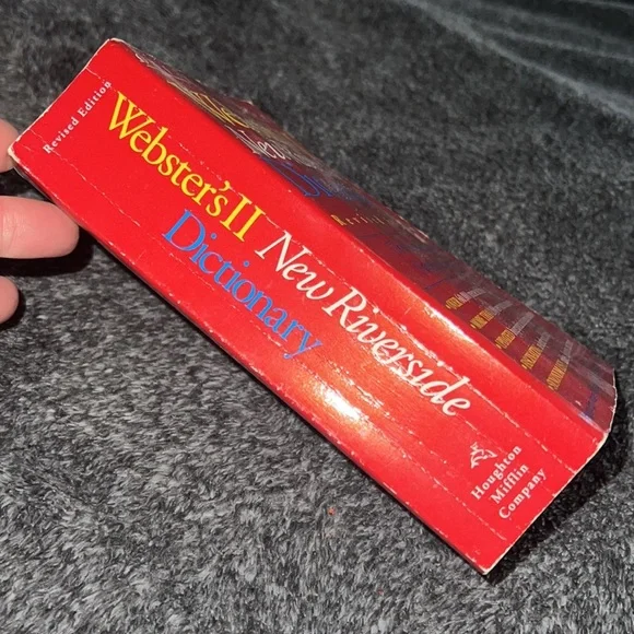 Webster's II (2) New Riverside Dictionary Paperback Book - Picture 3 of 6